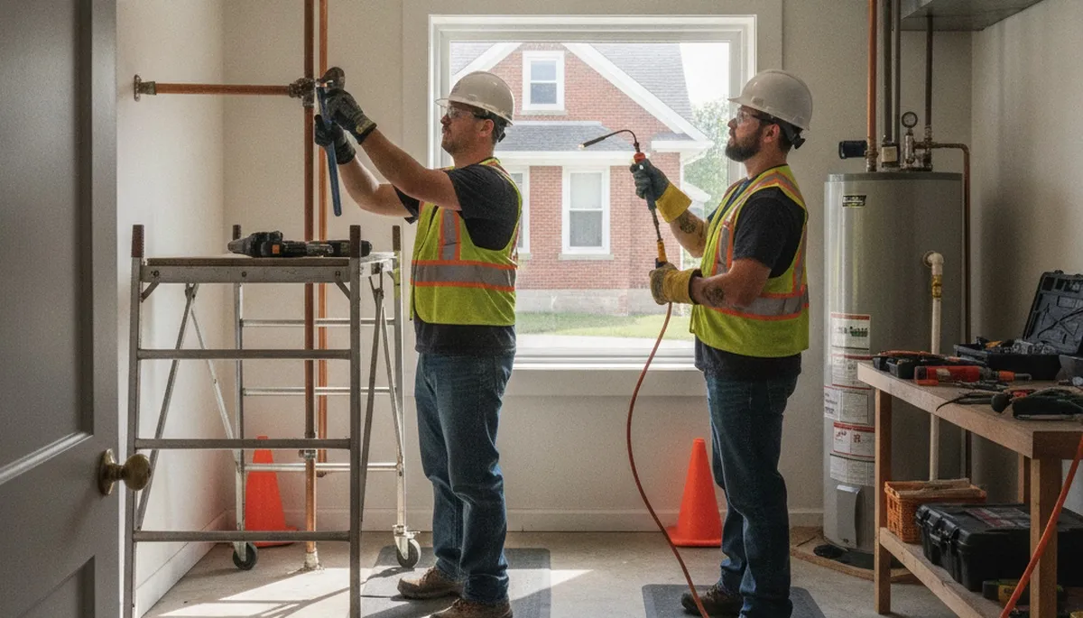 Madison, WI plumbing repair technician serving local homes and businesses